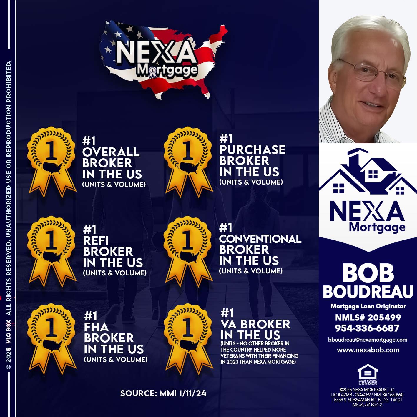 #1 - Bob Boudreau -Mortgage Loan Originator