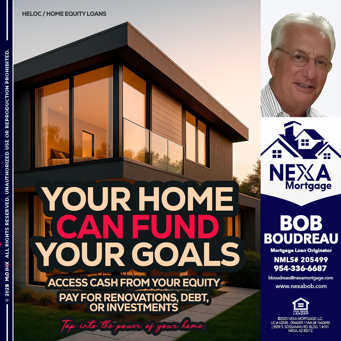 HELOC - Bob Boudreau -Mortgage Loan Originator