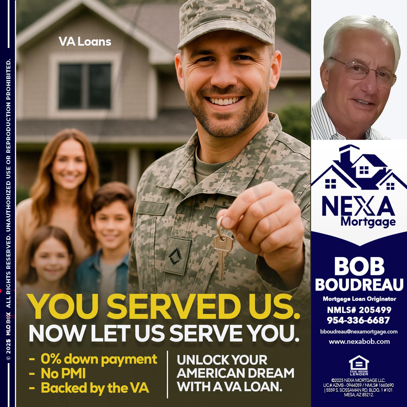 YOU DESERVED - Bob Boudreau -Mortgage Loan Originator
