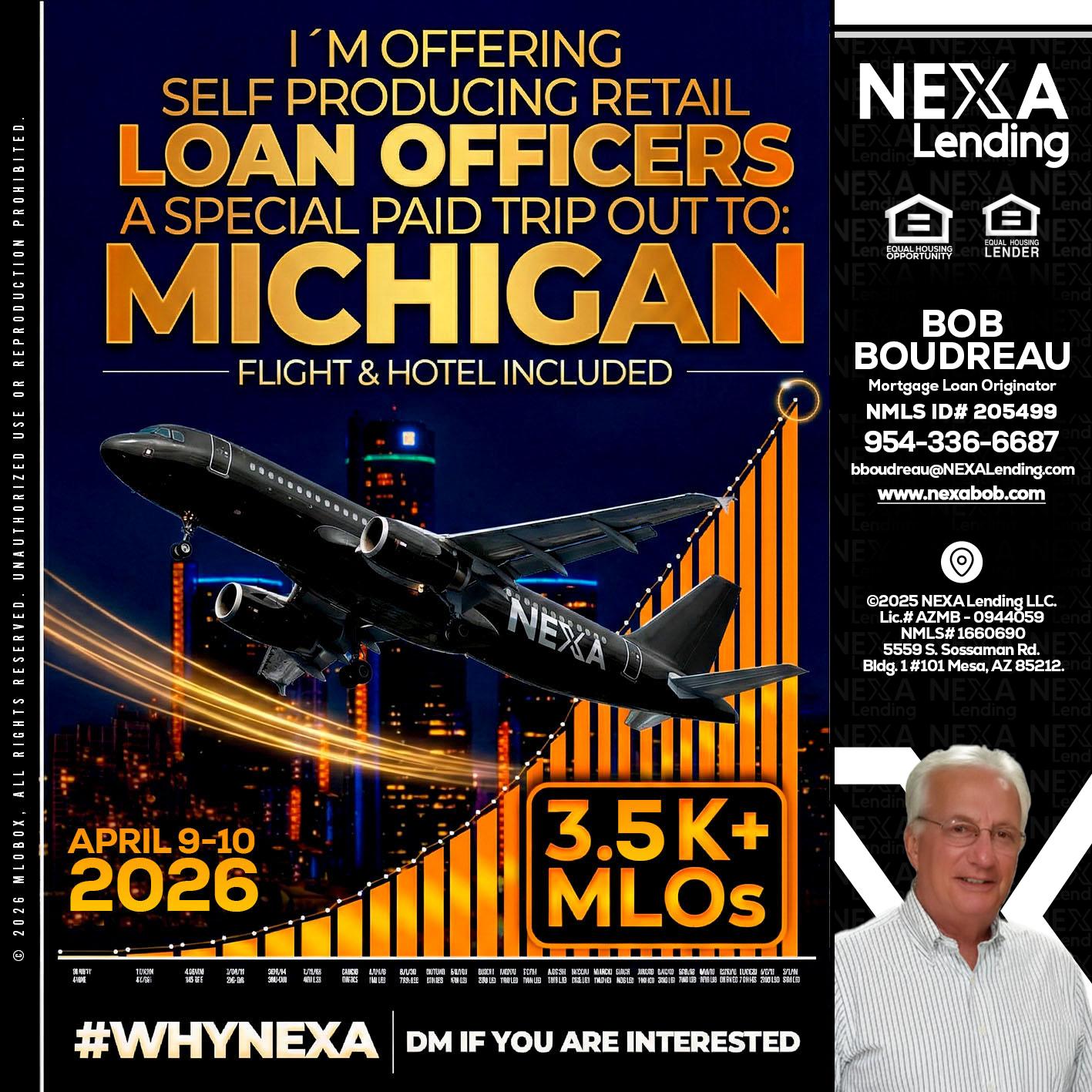 3.5K - Bob Boudreau -Mortgage Loan Originator