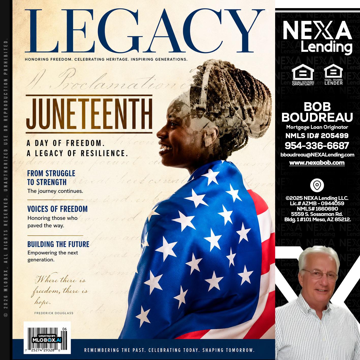 LEGACY - Bob Boudreau -Mortgage Loan Originator