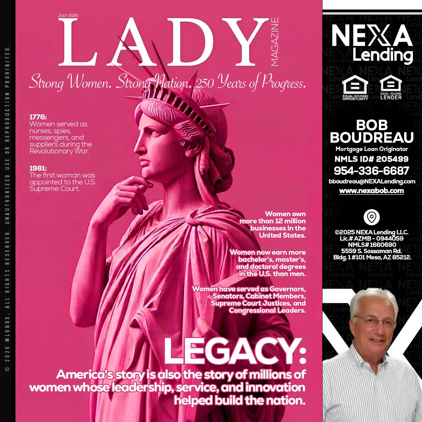LADY LIBERTY! - Bob Boudreau -Mortgage Loan Originator