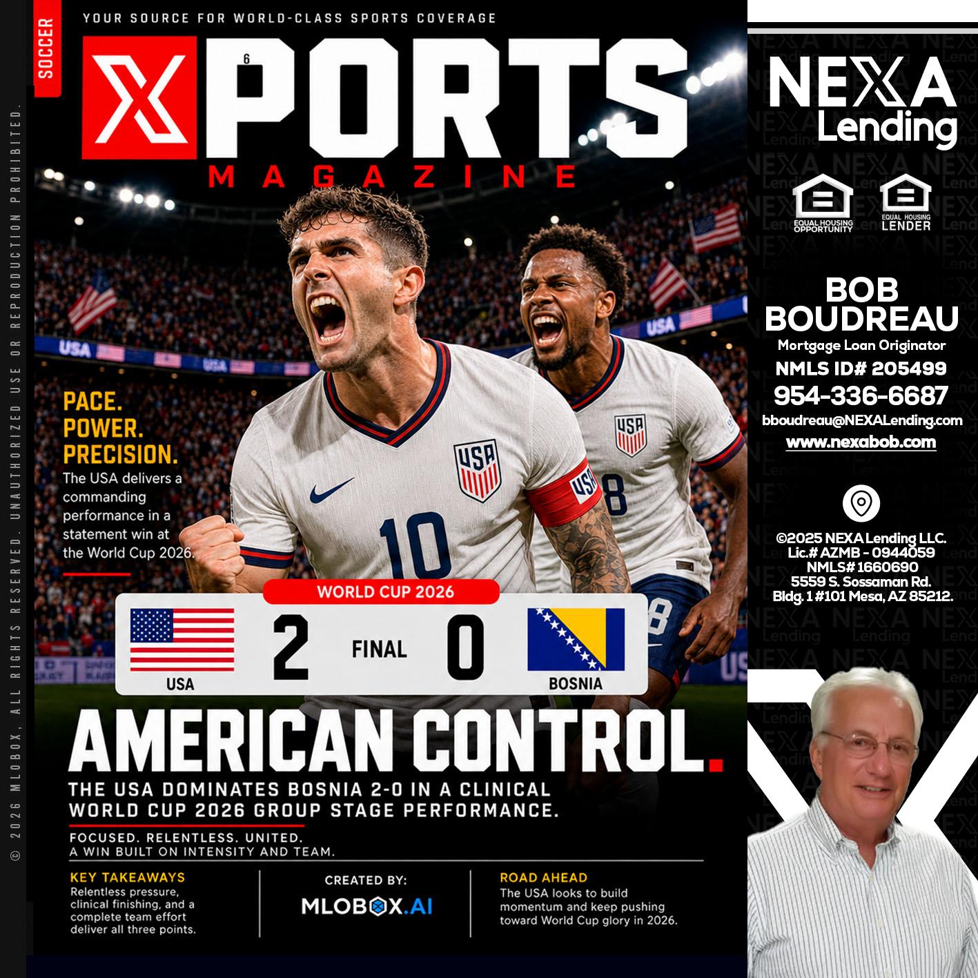 AMERICAN CONTROL - Bob Boudreau -Mortgage Loan Originator