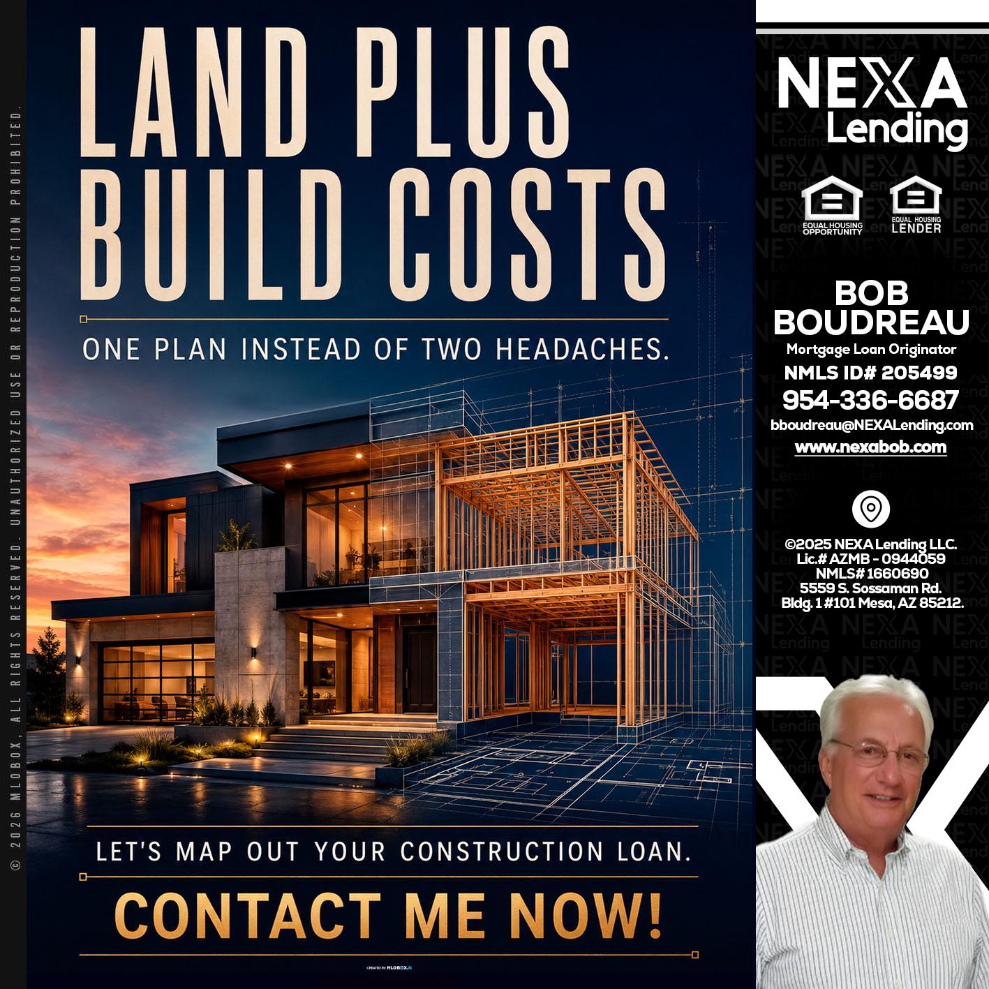 LAND PLUS - Bob Boudreau -Mortgage Loan Originator
