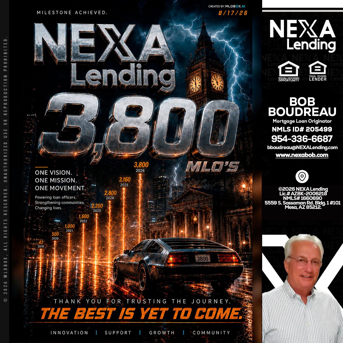3800 future - Bob Boudreau -Mortgage Loan Originator