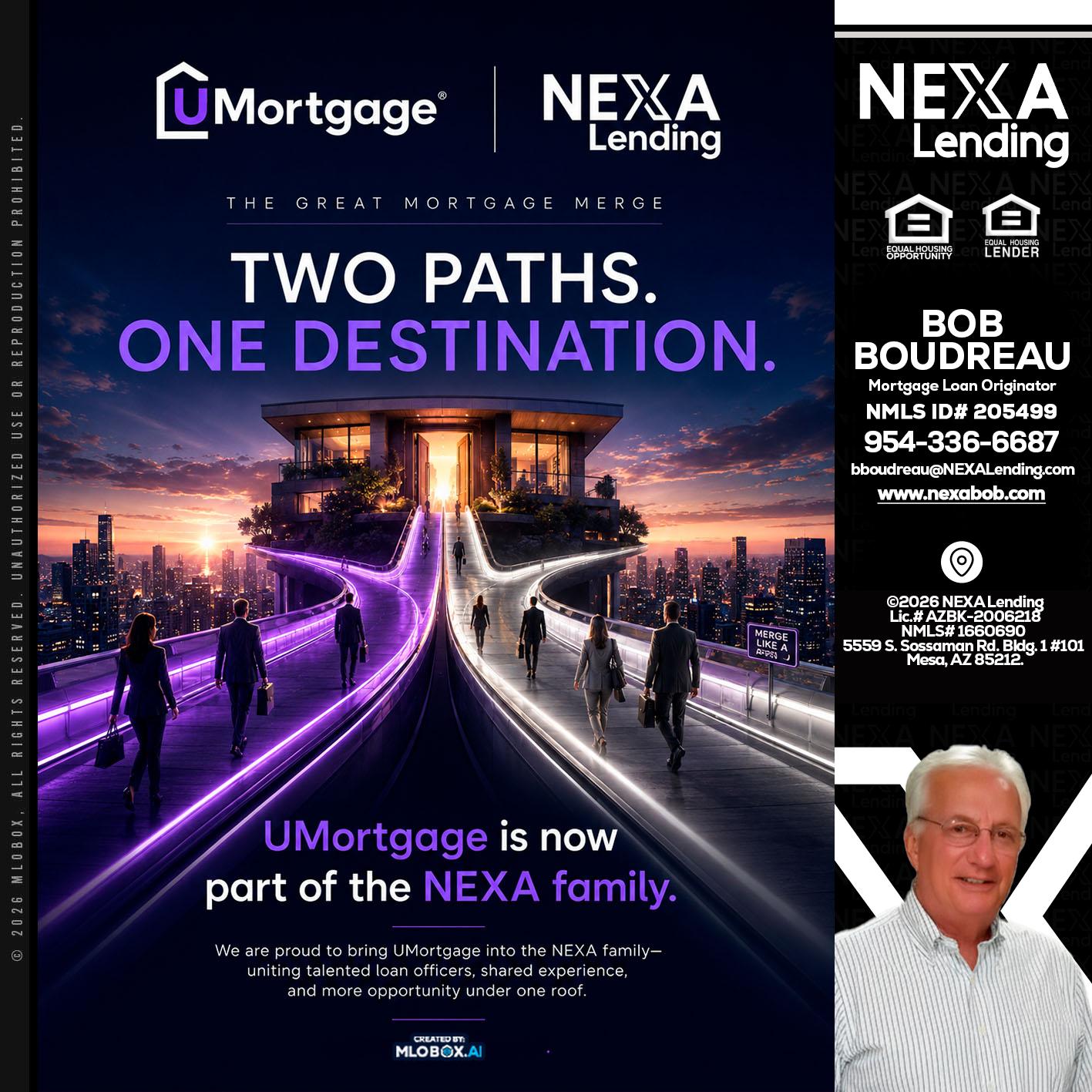 two path - Bob Boudreau -Mortgage Loan Originator